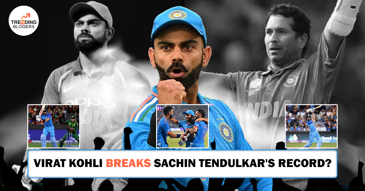 How Did Virat Kohli Breaks Sachin Tendulkar's Record?