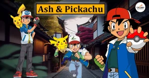 Ash-&-pickachu