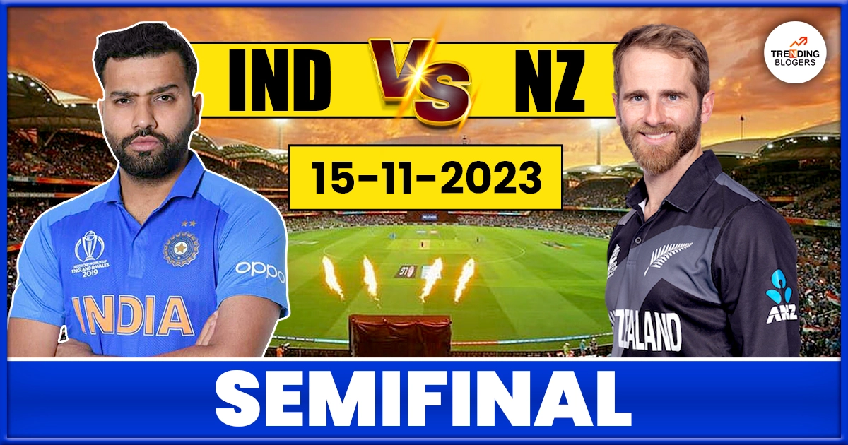 India vs. New Zealand: ICC Cricket World Cup 2023