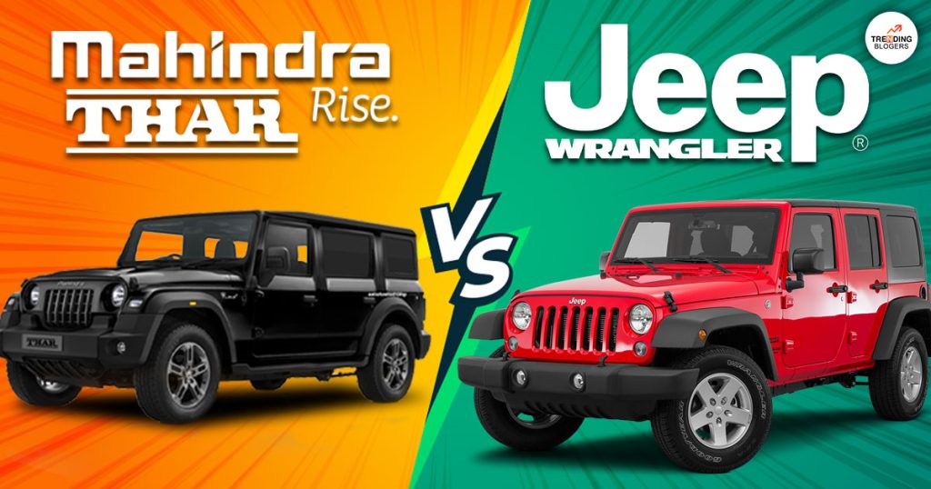 Mahindra Thar vs jeep wrangler