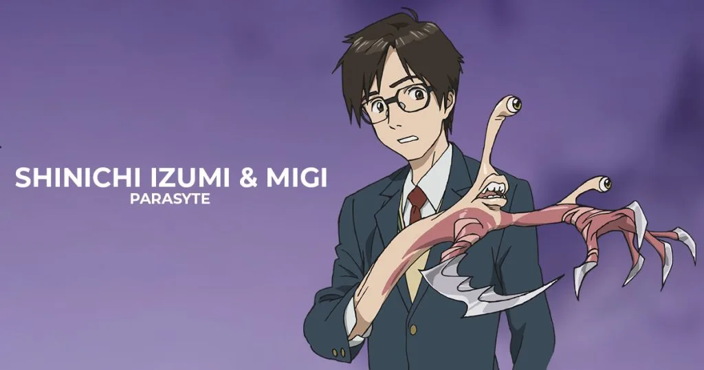 Shinichi Izumi And Migi (Parasyte)