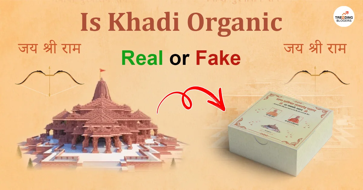 khadi organic real or fake